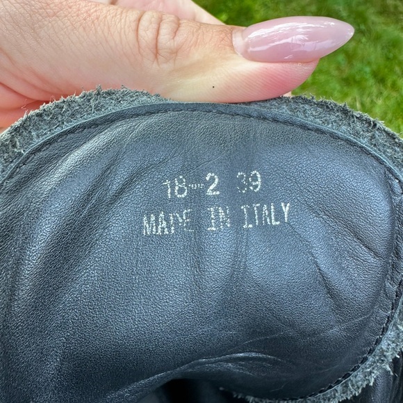 Prada logo-plague ankle boots, Size 39 - Picture 9 of 10